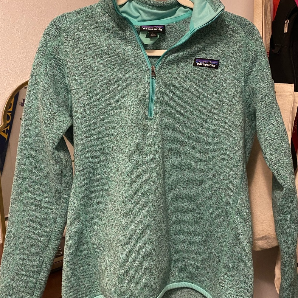 patagonia better sweater half zip jacket